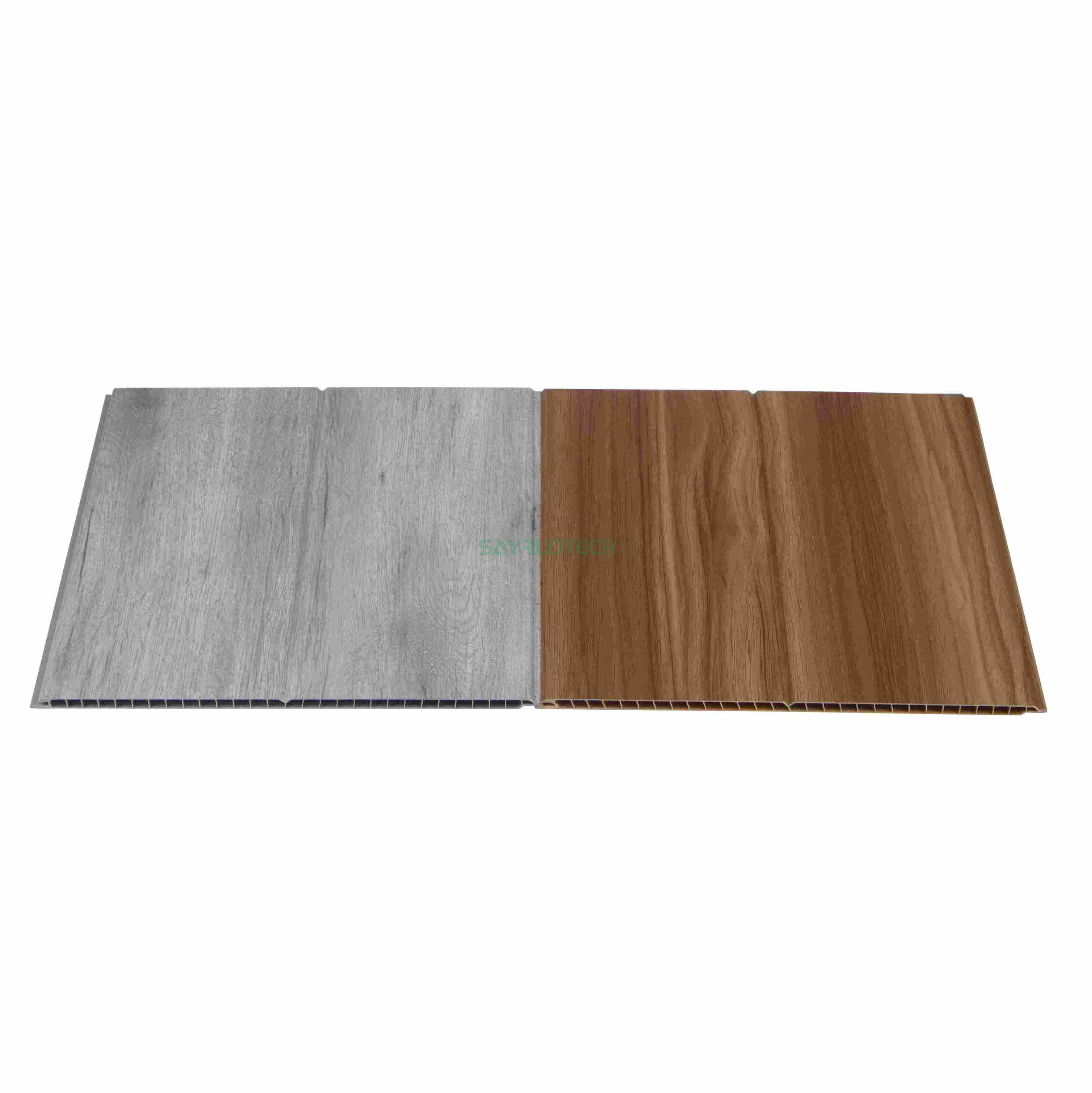 PVC Wood Grain Wall Panel for Outdoor Exterior Wall Decoration - SAYRUOTECH
