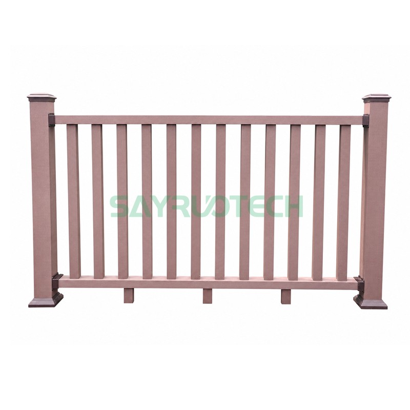 UV-resistant composite handrail